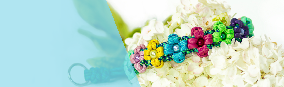 sommerliches Blumenhalsband